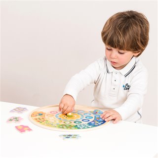 Puzzle clock